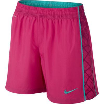 Women's E4 Print Side Panel Short - Pink