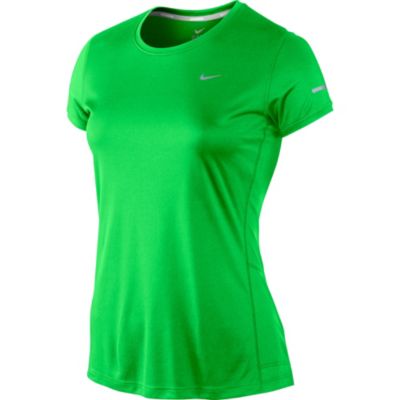 Women's Miler Short Sleeve Crew Top - Green