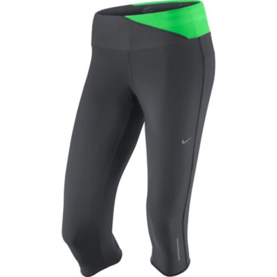 Women's Nike Twisted Capri - Gray