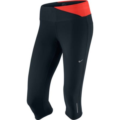 Women's Nike Twisted Capri - Black
