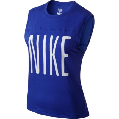 Women's Nike Ball Girl Muscle Tank - Purple