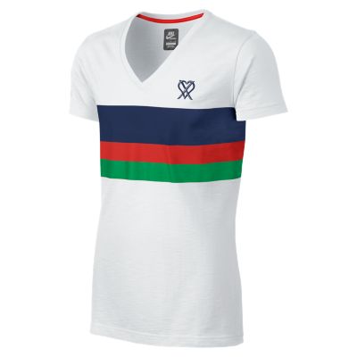 Men's CR V-Neck Shirt - White