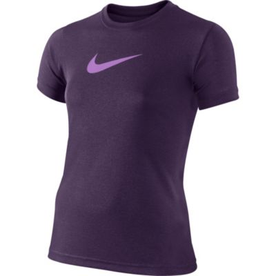 Girls' Legend Short Sleeve Top - Purple