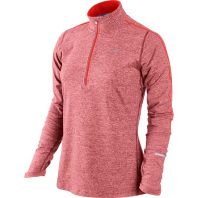 Women's Element Half Zip Long Sleeve Top - Pink