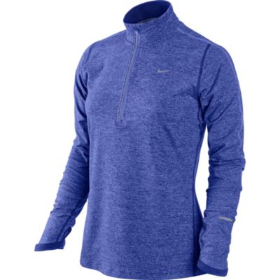 Women's Element Half Zip Long Sleeve Top - Purple