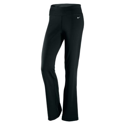 Women's Be Strong Cotton Training Pants - Black