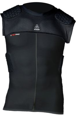 Adult HexPad 5-Pad Body Shirt - Black