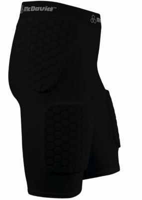 Adult HexPad Mesh Thudd Short - Black