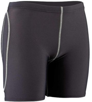 Women's HexPad Combo Sliding Short - Black