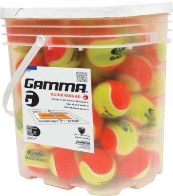 Quick Kids Ball Bucket - Orange/Yellow