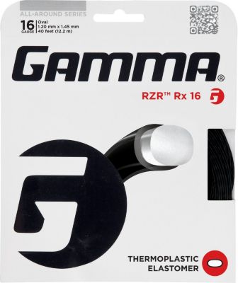 RZR RX 16g Tennis String - Black