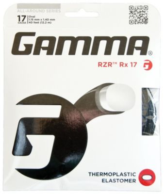 RZR RX 17g Tennis String - Black