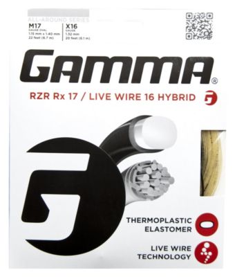 RZR RX 17g / Live Wire 16 Hybrid Tennis String
