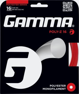 Poly Z 16g Tennis String - White