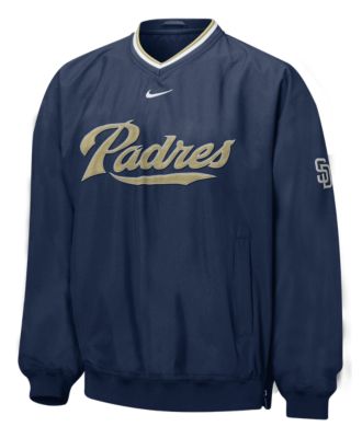 Men's Padres MLB Staff Ace Windshirt - Navy / Dark Blue