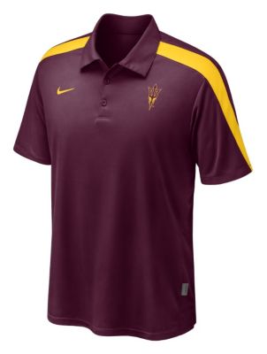Men's ASU Hot Route Polo - Maroon / Dark Red