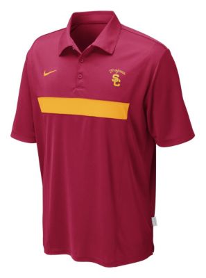 Men's USC Spread Option Polo - Red