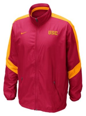 Men's USC Backfield Woven Jacket - Red