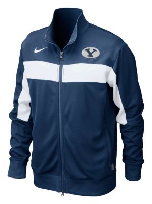 Men's BYU Swagger Knit Jacket - Navy / Dark Blue