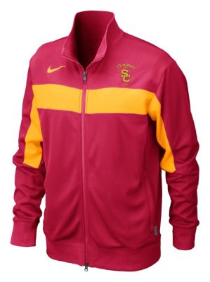 Men's USC Swagger Knit Jacket - Red