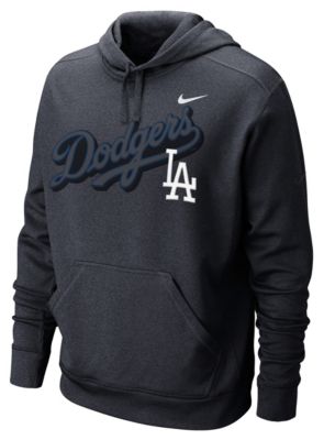 Men's Dodgers KO Dark Hoody  - Black