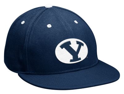 Men's BYU Basketball 643 Swoosh Flex Cap - Navy / Dark Blue
