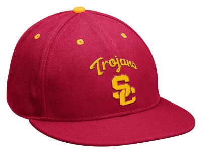Men's USC Basketball 643 Swoosh Flex Cap - Red