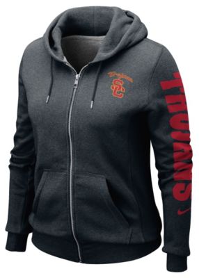 Women's USC Rally FZ Hoody - Black