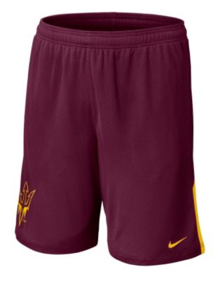 Men's ASU Dri-FIT Monster Mesh Short - Maroon / Dark Red