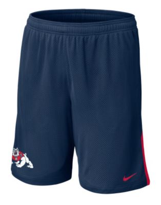 Men's Fresno State Dri-FIT Monster Mesh Short - Navy / Dark Blue