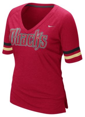 Women's Diamondbacks Fan Tee - Maroon / Dark Red