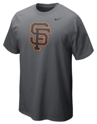 Men's Giants Logo Tee - Dark Gray