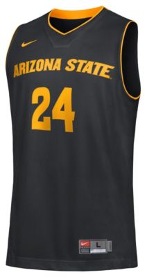 Men's ASU # 24 Basketball Jersey - Black