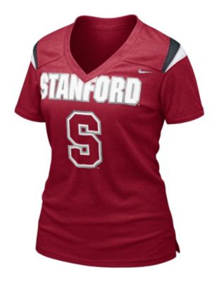 Women's Stanford Football Replica Tee - Red