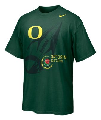 Men's Oregon 2012 Rose Bowl Bound Tee - Green