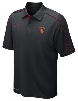 Men's USC Control Force Polo - Black