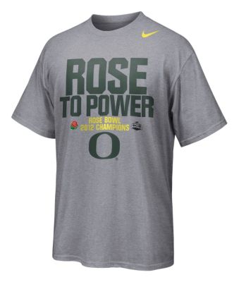 Men's 2012 Oregon Rose Bowl Champion Tee - Dark Gray