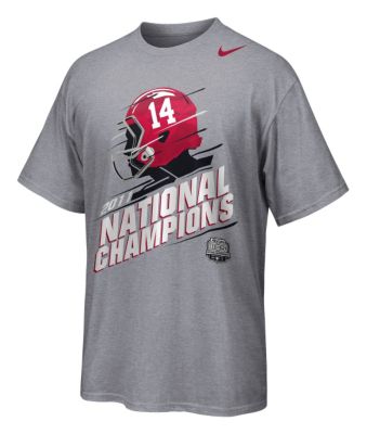 Men's Alabama 2011 BCS National Champions Tee - Dark Gray