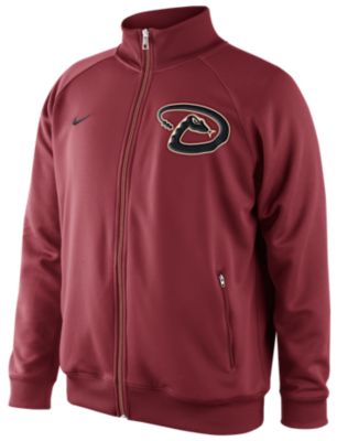 Men's Diamondbacks Track Jacket - Red