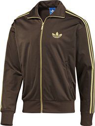 Men's adi Firebird Track Jacket - Brown