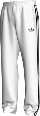 Men's adi Firebird Track Pant - White