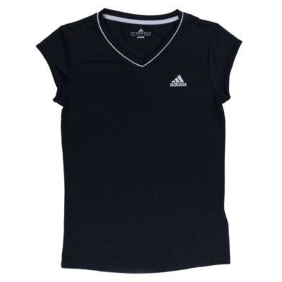 Women's Tennis Essential S/S Top - Black