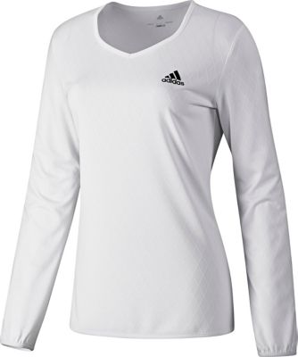 Women's Tennis Essential L/S Top - White