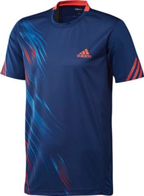 Men's adizero<sup>™</sup> Crew T-Shirt - Blue