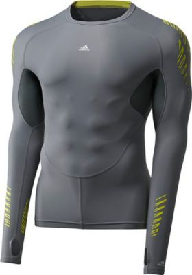Men's Recovery Long-Sleeve Tee - Charcoal