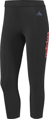 Women's Boyfriend Three-Quarter Tight - Black