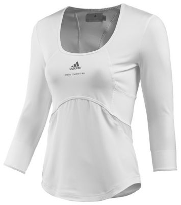 Women's Stella McCartney Barricade Long-Sleeve T-shirt - White