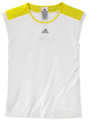 Girls’ Adizero Cap-Sleeve Tank - White