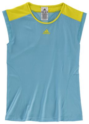 Girls’ Adizero Cap-Sleeve Tank - Blue