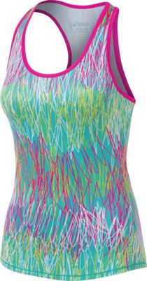 Women's  Emma Printed Racerback Tank - Pattern